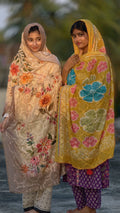 Premium Cotton Digital Print Dupatta – Festive Floral & Botanical Patterns