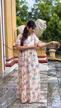Cotton printed nighty